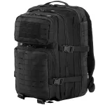M-TAC didelė &bdquo;Assault Pack&ldquo; lazeriu pjaustyta kuprinė &ndash; juoda