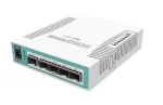 &bdquo;Mikrotik CRS106-1C-5S&ldquo; tinklo komutatorius, gigabito eternetas (10/100/1000), maitinimas per eternetą (PoE), baltas
