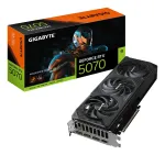 &bdquo;GIGABYTE GeForce RTX 5070 WINDFORCE OC SFF 12G&ldquo; vaizdo plok&scaron;tė &ndash; 12 GB GDDR7, 192 bitų, PCI-E 5.0, 2542 MHz branduolio dažnis, 3 x DP 2.1a, 1 x HDMI 2.1b, NVIDIA DLSS 4, GV-N5070WF3OC-12GD