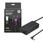 &bdquo;Qoltec 50076.90W&ldquo; maitinimo adapteris / keitiklis, skirtas naudoti viduje, juodas