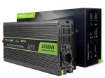 &bdquo;Green Cell INV10&ldquo; maitinimo adapteris / keitiklis, automatinis, 2000 W, juodas
