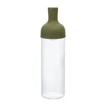 HARIO Cold Brew Tea 750ml Filter Bottle Olive green