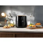 &bdquo;Electrolux EAF7B&ldquo; vienguba 6,8 l autonominė 1800 W kar&scaron;to oro gruzdintuvė, juoda