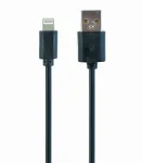 Gembird CC-USB2-AMLM-1M žaibo kabelis, juodas
