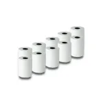 Qoltec 51896 terminis ritinėlis 57 x 20 | 55 g / m2 | 10 vnt. | Be BPA