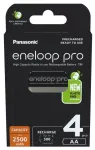 Įkraunamos baterijos PANASONIC ENELOOP PRO AA 2500 mAh 4 vnt. (BK-3HCDE/4CP)