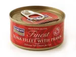FISH4CATS tuno filė su krevetėmis - &scaron;lapias kačių ėdalas - 70 g