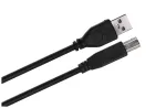 Gembird USB 2.0 A/B M USB kabelis, 3 m, juodas