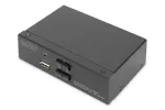 &bdquo;Digitus KVM&ldquo; komutatorius, 2 prievadų, vienas ekranas, 4K, HDMI&reg;