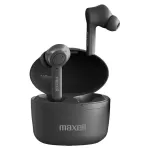 &bdquo;Maxell Bass 13 Sync Up&ldquo; belaidės &bdquo;Bluetooth&ldquo; ausinės su įkrovimo dėklu, juodos