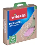 Vileda mikropluo&scaron;to valymo &scaron;luostės, 100 % perdirbtos, 3 vnt.