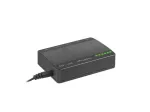 LANBERG DSP1-1005 komutatorius (5 prievadų, 1 GB/s)