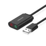 &bdquo;Ugreen 30724&ldquo; garso plok&scaron;tė, 2.0 kanalai, USB