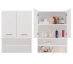 Topeshop POLA MINI DK BIEL vonios spintelė, balta