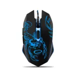 Esperanza MX203 Scorpio pelė, USB A tipo, optinė, 2400 DPI, de&scaron;iniarankiams