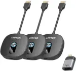UNITEK WIRELESS HDMI TRANSMITTER 1080P & RECEIVERS