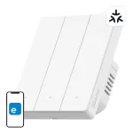 SONOFF M5-3C-80W WiFi Matter smart wall switch (3-channel, for frame)