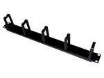 Alantec PK009 kabelių organizatorius Sieninis kabelių laikiklis Juodas 1 vnt.