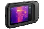 FLIR C-5 terminio vaizdo kamera, juoda, integruotas ekranas, 160 x 120 pikselių