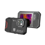 &bdquo;Guide Sensmart PF210&ldquo; terminio vaizdo kamera, vanadžio oksidas, neau&scaron;inami židinio plok&scaron;tumos masyvai, juodi, 256 x 192 pikseliai, integruotas LCD ekranas.