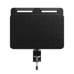 Activejet APB-006B Desk Organiser &ndash; rotating perforated board with vertical organiser, black