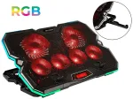 6 FAN VORTEX RGB Laptop Cooling Pad
