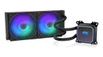 ENDORFY Navis F240 ARGB procesorius &bdquo;viskas viename&ldquo; skysčio au&scaron;intuvas, 24 cm, juodas, 1 vnt.