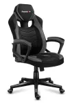 Huzaro FORCE 2.5 GREY MESH žaidimų krėslas su tinklelio sėdyne, juodas, pilkas