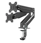 Esperanza ERW020 Gas desk mount for two monitors 17-27&lsquo;&rsquo; up to 6kg