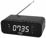 ADLER AD 1192b radijo žadintuvas, juodas