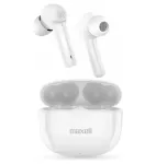 &bdquo;Maxell Dynamic+&ldquo; belaidės ausinės su įkrovimo dėklu, &bdquo;Bluetooth&ldquo;, baltos