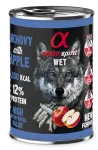 ALPHA SPIRIT WET &scaron;lapias &scaron;unų ėdalas su ančiuviais ir obuoliais, 400 g
