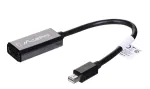 Lanberg AD-0005-BK vaizdo kabelio adapteris 0,2 m Mini DisplayPort HDMI A tipo (standartinis) juodas