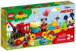 LEGO DUPLO 10941 MIKIO IR MINĖS GIMTADIENIO TRAUKINYS