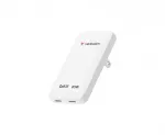 Slim GaN charger 65W 2x USB-C US/UK/UE white