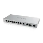 &bdquo;Zyxel XGS1210-12-ZZ0102F&ldquo; tinklo komutatorius, valdomas gigabito eternetas (10/100/1000), pilkas