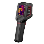 &bdquo;Guide Sensmart E2+&ldquo; terminio vaizdo kamera, vanadžio oksidas, neatvėsintos židinio plok&scaron;tumos matricos, juodos, 256 x 192 pikselių, integruotas LCD ekranas.