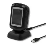 &bdquo;Qoltec 50864&ldquo; stalinis QR ir brūk&scaron;ninių kodų skaitytuvas | USB