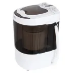 Camry Premium CR 8054 skalbimo ma&scaron;ina, pakraunama i&scaron; vir&scaron;aus, 3 kg, ruda, balta