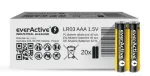 &Scaron;arminės baterijos &bdquo;everActive Industrial Alkaline LR03 AAA&ldquo; - kartoninė dėžutė - 40 vnt.