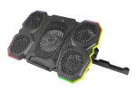 Esperanza EGC107 ne&scaron;iojamojo kompiuterio au&scaron;inimo kilimėlis, 2600 RPM, juodas