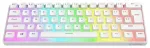 Wired mechanical keyboard - Rampage RADIANT K11 White RGB