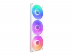 NZXT F360 RGB ventiliatorius, baltas, PWM, su branduoliu