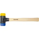 Wiha soft-faced hammer Safety soft/medium-hard (black/wood, Ř 30mm)