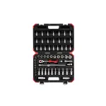Gedore Red Socket set 3/8 ", 59 pieces (red / black, with Shift-gun, SW 6mm - 24mm)