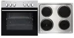 respekta EB 6000 SET IX N, stove set (silver)