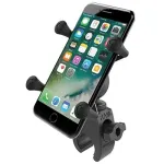 &bdquo;RAM Mounts X-Grip&ldquo; telefono laikiklis su žemo profilio tvirtu pagrindu