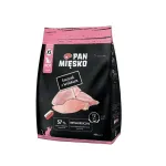 PAN MIĘSKO Vi&scaron;tienos ir triu&scaron;io XS - sausas kačių ėdalas - 400 g