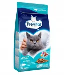 PREVITAL suaugusių tunų sausas kačių ėdalas - 1,4 kg