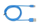 iBox IKUMTCB USB kabelis 1 m USB 2.0 USB A USB C mėlynas